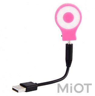 Спалах до смартфонів RK-07 LED Flash Pink